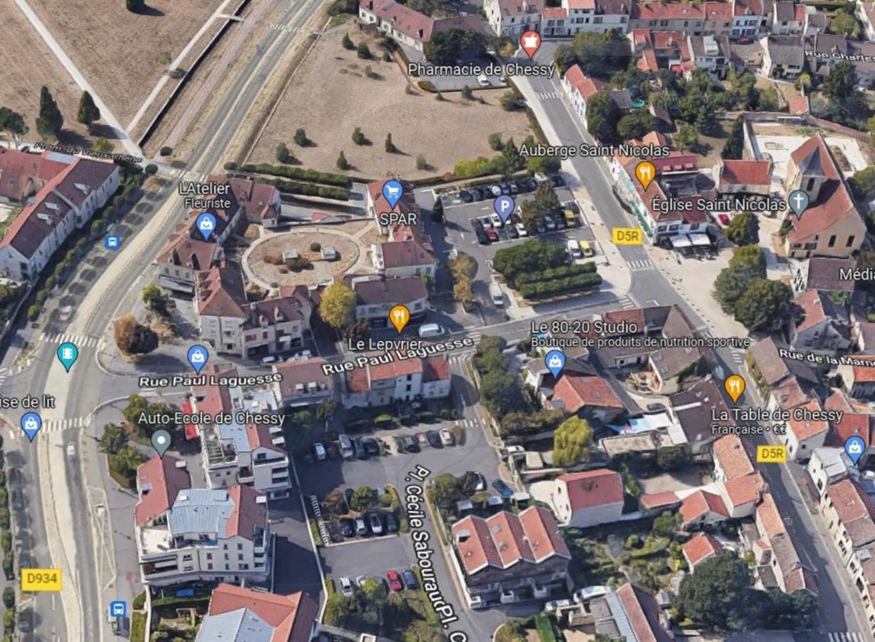L'Essentiel, Proche De Disneyland Paris 2 Chambres Et 2 Sdb Chessy  Exterior foto